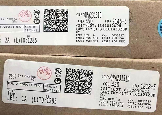 Puce de circuit intégré OPA2313ID Amplificateur à usage général 2 Circuit Rail-to-Rail 8-SOIC