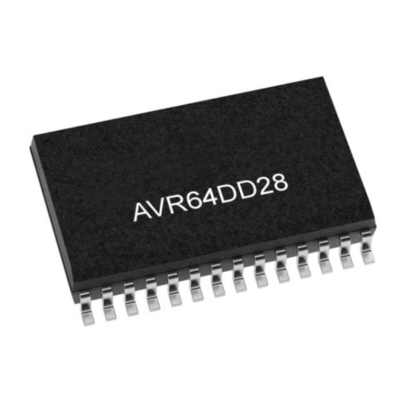 Microcontrôleur MCU AVR64DD28T-I/SS MCU à 8 bits jusqu'à 64kB MCU Flash intégré SSOP28