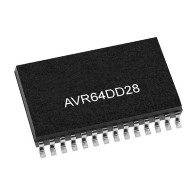 Microcontrôleur MCU AVR64DD28T-E/SO 24MHz 8KB RAM 8Bit MCU intégré SOIC28