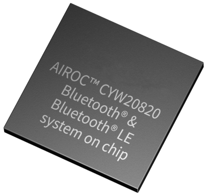 Microcontrôleur MCU CYW20820A1KFBGT 3 Mbps 2,4 GHz ARM Cortex M4 MCU