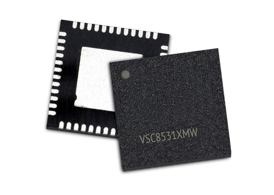 Écran Ethernet IC VSC8531XMW-02 1 port GbE Écran Ethernet en cuivre PHY Transcepteurs 48-QFN