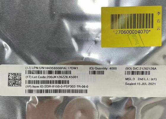 Puce de circuit intégré SDR-8150-0-PSP302-TR-06-0 Transcepteur RF IC BGA