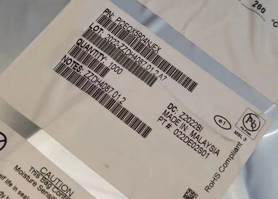 Puce de circuit intégré PI2EQX5904NJEX 5.0Gbps PCIe à 4 voies 2.0 Réconducteur LBGA-100