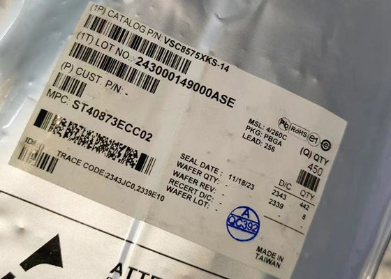 IC Ethernet VSC8575XKS-14 Transcepteurs Ethernet série à deux fils BGA-256 IC de télécommunications