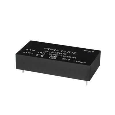 Puce de circuit intégré PTP15-48-S5 Module isolé 12V 1.25A DC DC Convertisseur