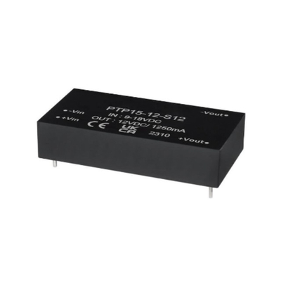 Puce de circuit intégré PTP15-12-S5 Module isolé 9V Entrée DC DC Convertisseur