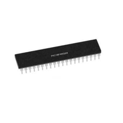 Microcontrôleur MCU PIC18F45Q24-I/P basse puissance 8 bits architecture RISC MCU PDIP40