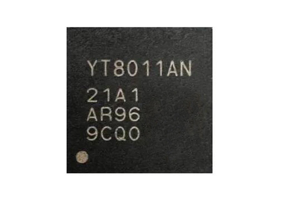 IC Ethernet YT8011AN Porte unique pour l'automobile Gigabit Ethernet PHY Transcepteur QFN-48