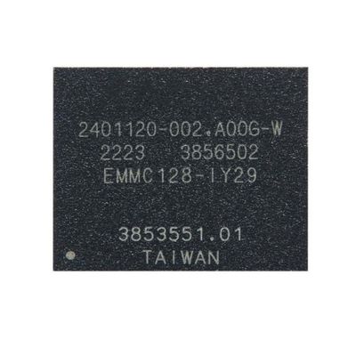 Puce à mémoire IC EMMC128-IY29-5B101 1Tbit eMMC 5.1 Puce à mémoire IC FBGA-153