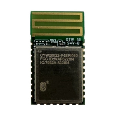 Les modules BT CYW20822P4EPI040XUMA1 sont entièrement intégrés.