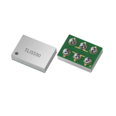 Le capteur IC TLI5590A6WXTMA1 est un capteur magnétorésistif à axe unique IC 6-WLCSP.