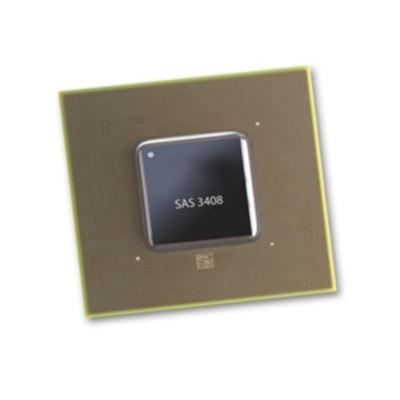 Puce de circuit intégré SAS3408B0-1 haut de gamme 8 ports 12Gb/s Contrôleur d'entrée/sortie en trois modes