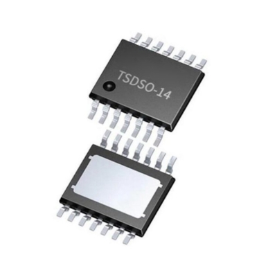 Puce de circuit intégré TLE75004-EPD SPI contrôlée par 4 canaux