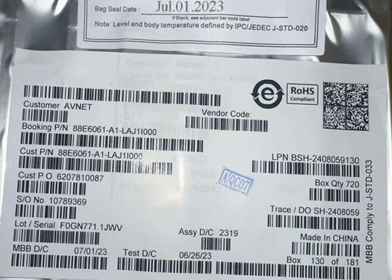 IC Ethernet 88E6061-A1-LAJ1I000 à 6 ports 100 Mbps Commutateur Ethernet IC Paquet PQFP-128