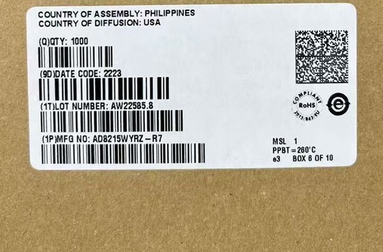 Puce de circuit intégré AD8215WYRZ Moniteur de dérivation de courant haute tension