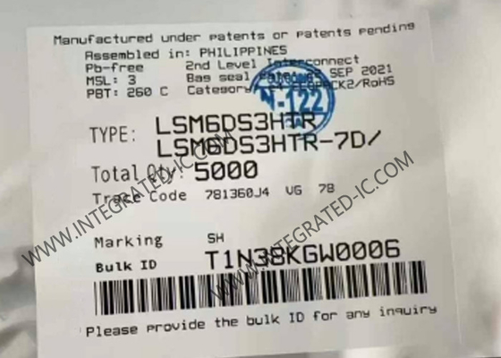 LSM6DS3HTR Capteur IC Capteurs de mouvement LGA-14 iNEMO Module d'inertie à 6 axes