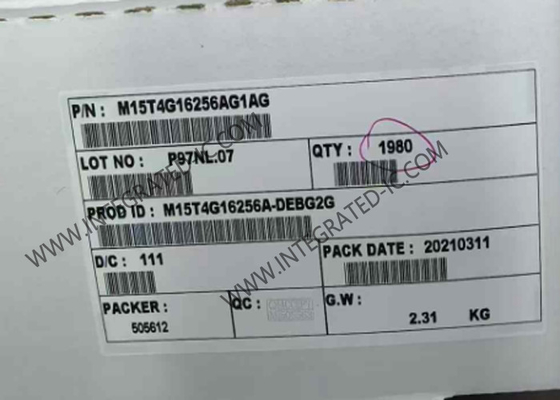 M15T4G16256A  DEBG2G Puce à mémoire IC 933MHz DDR3 Puce à mémoire SDRAM BGA-96