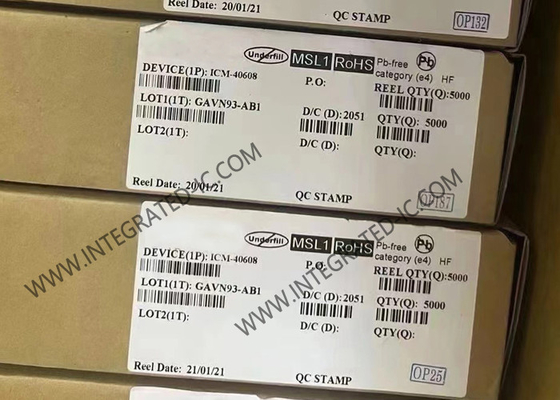 ICM-40608 Capteur IC Performance MEMS MotionTracking à 6 axes IMU LGA-14 Capteurs de mouvement