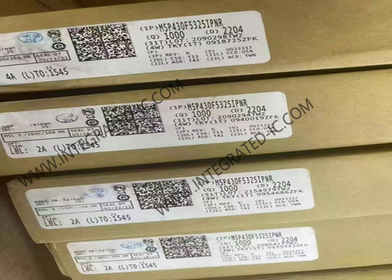 MSP430F5325IPNR Microcontrôleur MCU 25MHz Microcontrôleurs à signal mixte