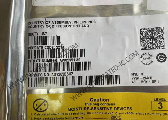 AD7265BSUZ puce de circuit intégré convertisseur ADC 12 bits TQFP-32 3 canaux SAR ADC
