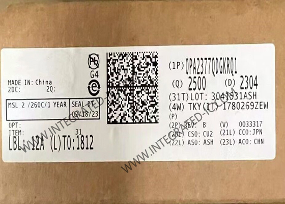 OPA2377QDGKRQ1 puce de circuit intégré à faible bruit 5MHz amplificateur opérationnel CMOS