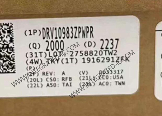 DRV10983ZPWPR puce de circuit intégré 24V 3A pilote de moteur BLDC à trois phases