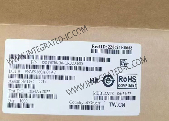 Émetteur-récepteur de couche physique d'Ethernet de la puce 88Q5030-B0-LKJ2A000 de circuit intégré
