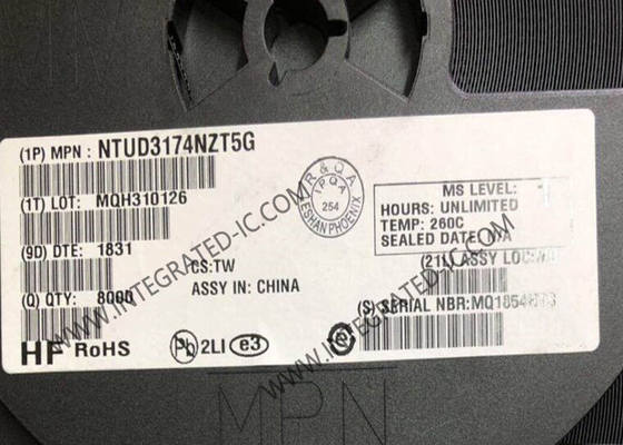 NTUD3174NZT5G Puce de circuit intégré 20V 280mA Transistors MOSFET à double canal N