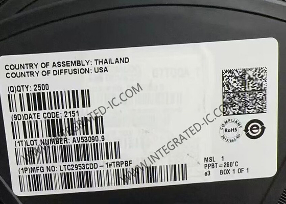 LTC2953CDD-1 circuit intégré puce bouton d'allumage/arrêt avec régulateur de tension