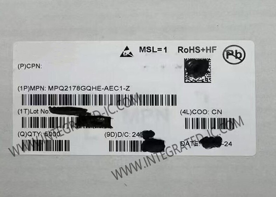 MPQ2178GQHE-AEC1-Z puce de circuit intégré 2A 2.4MHz convertisseur synchrone à démarrage rapide et doux
