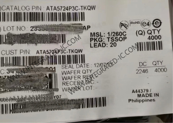 ATA5724P3C-TKQW Module de communication sans fil multi-puce récepteur PLL TSSOP-20
