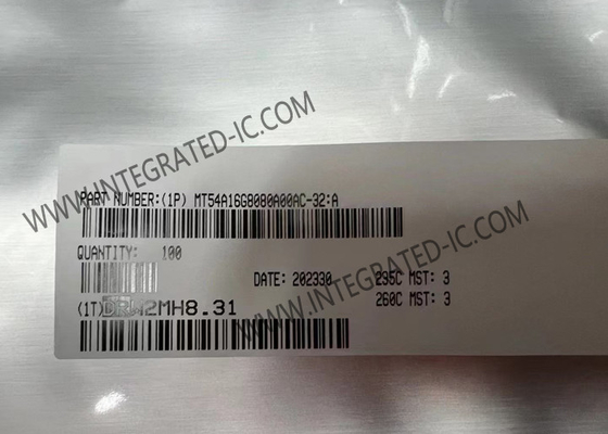 MT54A16G8080A00AC-32: Une puce IC de mémoire 128Gbit 8 canaux Mémoire DRAM haute bande passante avec ECC