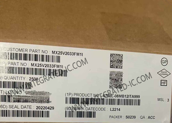 MX25V2033FM1I Puce à mémoire IC 2 Mbits CMOS MXSMIO® Serial NOR Mémoire flash IC SOP-8