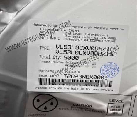 Modules de détection de la portée du temps de vol VL53L0CXV0DH/1