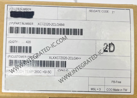 Réseau de porte programmable à champ général XC7Z020-2CLG484I 766MHz 484-CSPBGA