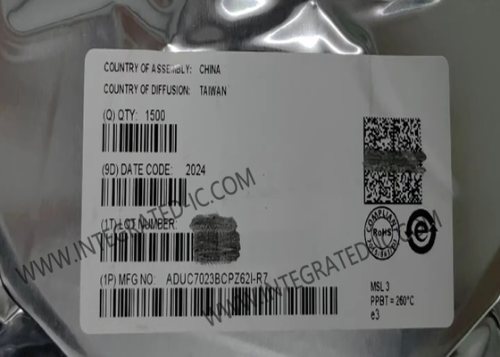 Microcontrôleur ADUC7023BCPZ62I Microcontrôleur analogique de précision MCU avec gestionnaire IRQ amélioré
