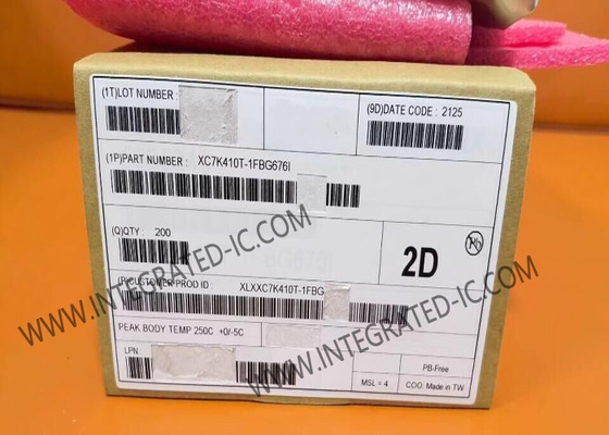 Puce programmable 676-BBGA d'IC XC7K410T-1FBG676I IC de réseau prédiffusé du champ Kintex-7