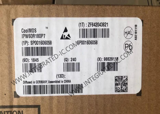 Puce de circuit intégré IPW60R180P7 Transistor MOSFET à haut rendement énergétique