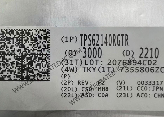 TPS62140RGTR puce de circuit intégré 3V à 17V 2A convertisseur à dérive VQFN-16