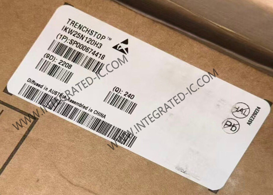 Puce de circuit intégré IKW25N120H3 Transistors IGBT 1200V avec diode antiparallèle dans le paquet TO-247