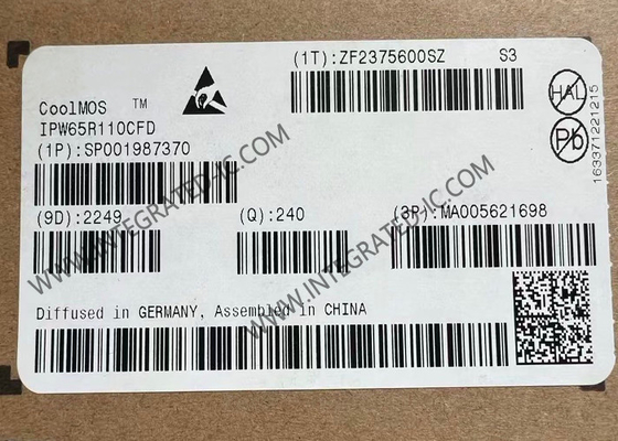 IPW65R110CFD puce de circuit intégré 650V MOSFET de puissance de canal N Transistors TO-247-3