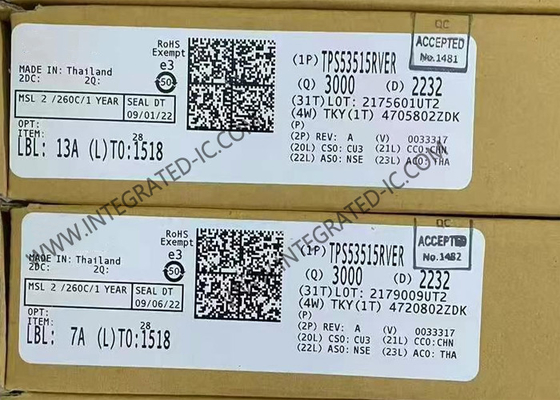 TPS53515RVER puce de circuit intégré 12A convertisseur SWIFT Buck unique synchrone VQFN28