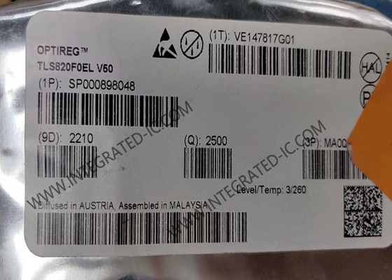TLS820F0EL Puce de circuit intégré régulateur de tension linéaire à basse perte de haute performance pour alimentation 5V