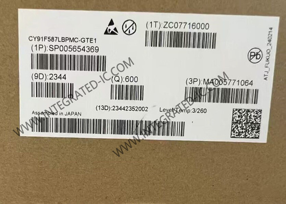 CY91F587LBPMC-GTE1 Microcontrôleur MCU 32 bits Microcontrôleurs à noyau unique IC MCU 128 MHz