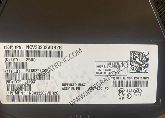 NCV33202VDR2G amplificateur opérationnel à sortie élevée