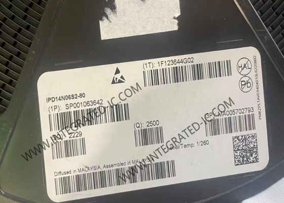 IPD14N06S2-80 puce de circuit intégré 55V 80mΩ OptiMOSTM Transistors MOSFET automobiles
