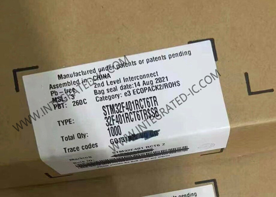 STM32F401RCT6TR Microcontrôleur MCU 84MHz 32 bits Microcontrôleur à noyau unique LQFP64
