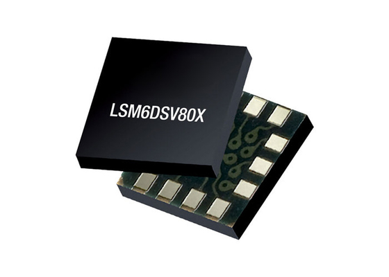 LSM6DSV80XTR Capteur IC 6Axe IMU LGA14 6 Unités de mesure de l'inertie par axe