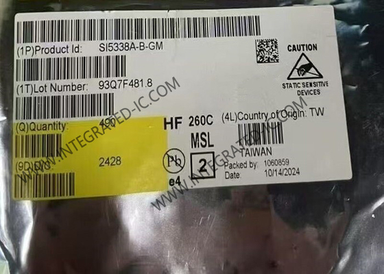 Chipe de circuit intégré SI5338A-B-GM 710MHz générateur d'horloge à faible jitter IC QFN24