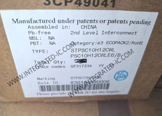 Puce de circuit intégré STPSC10H12CWL 1200V 19A Diode Array 1 couple de cathodes communes
